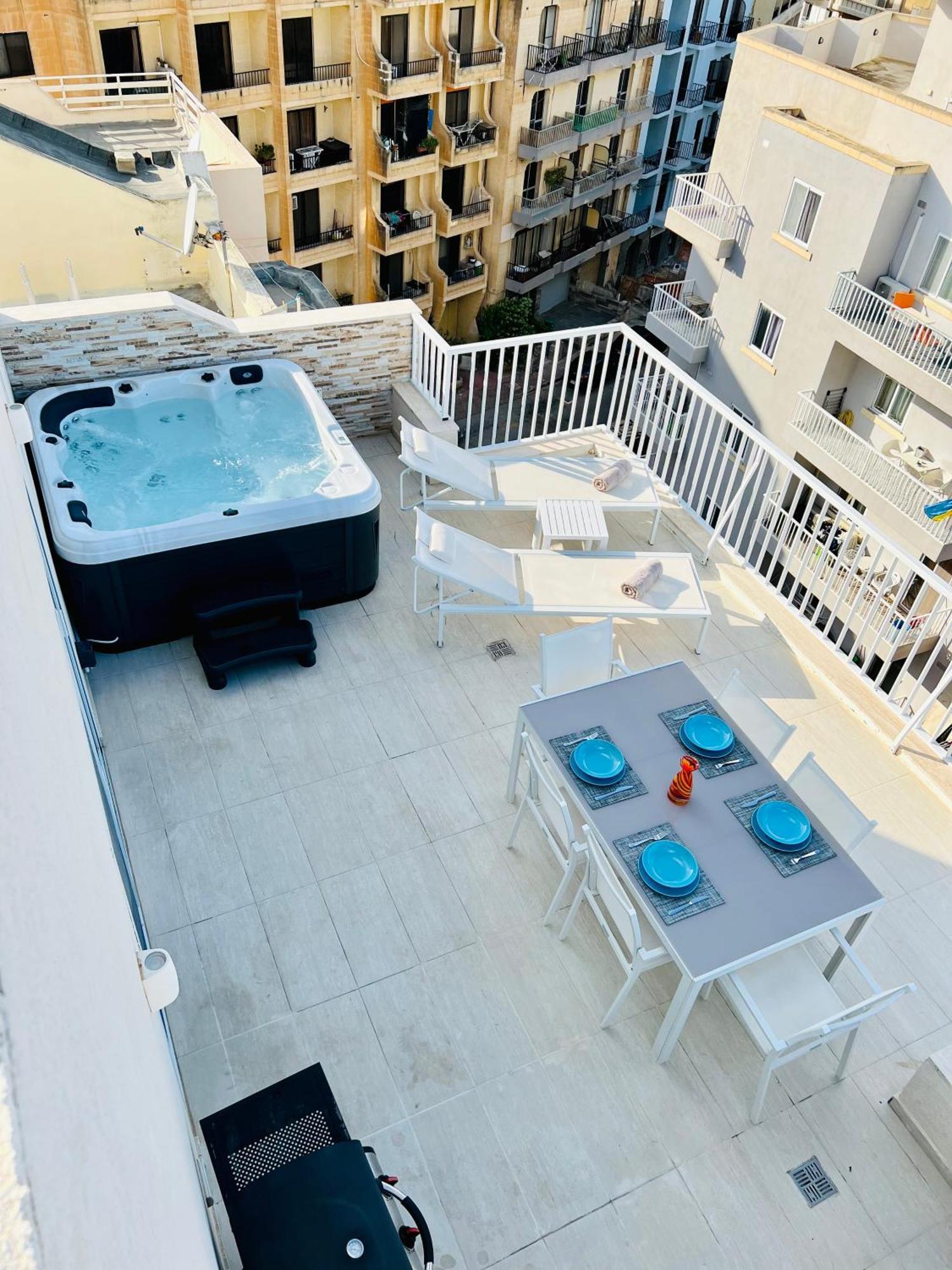 세인트폴스베이 Poseidon Court Penthouse Superior 아파트 외부 사진