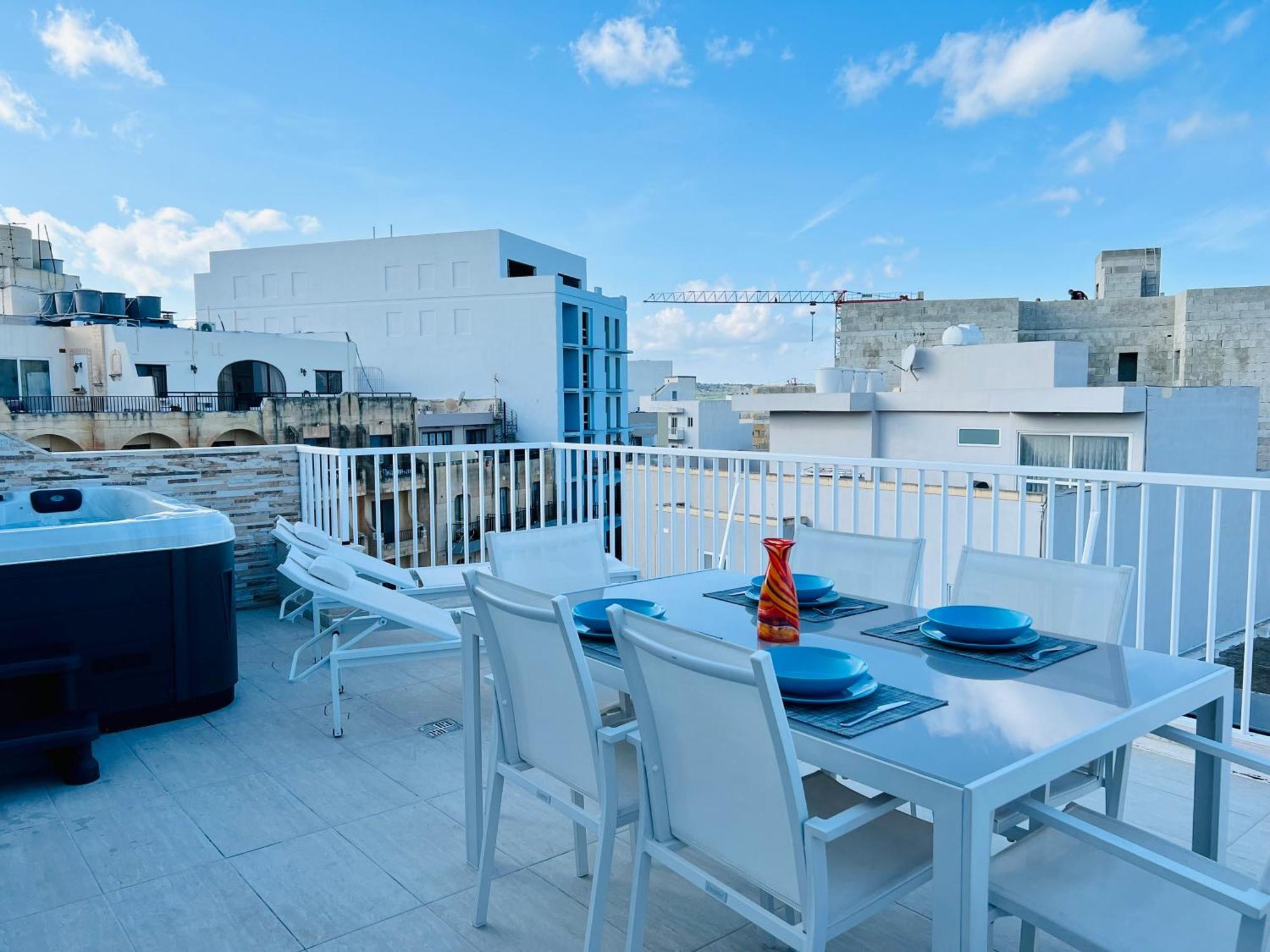 세인트폴스베이 Poseidon Court Penthouse Superior 아파트 외부 사진